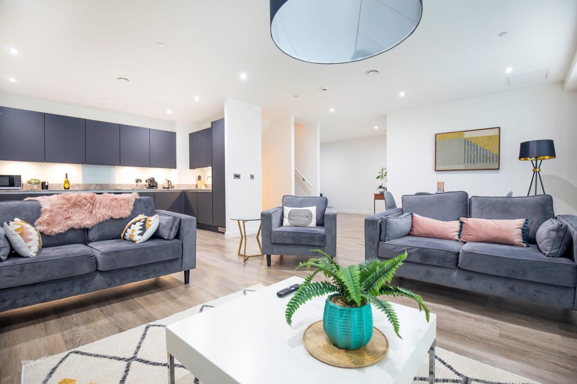 Luxury Free Parking Townhouse Vila Manchester Exterior foto